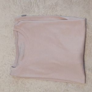 Eddie Bauer light pink women's long sleeve top size medium